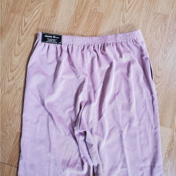 Alfred Dunner Missy Alpine Lodge Corduroy Mid-Rise Short Length Pants sz 14 - Picture 6 of 10